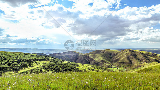 内蒙古大青山景观图片