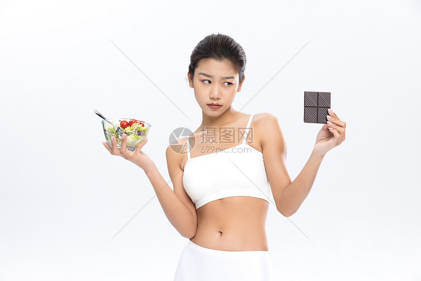 瘦身美女饮食管理图片