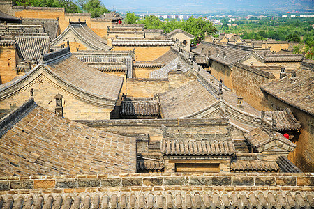 山西晋中王家大院背景图片