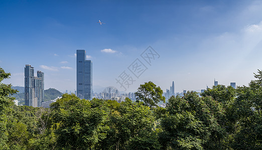 深圳春天春天深圳城市背景