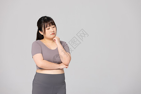 肥胖女性形象图片
