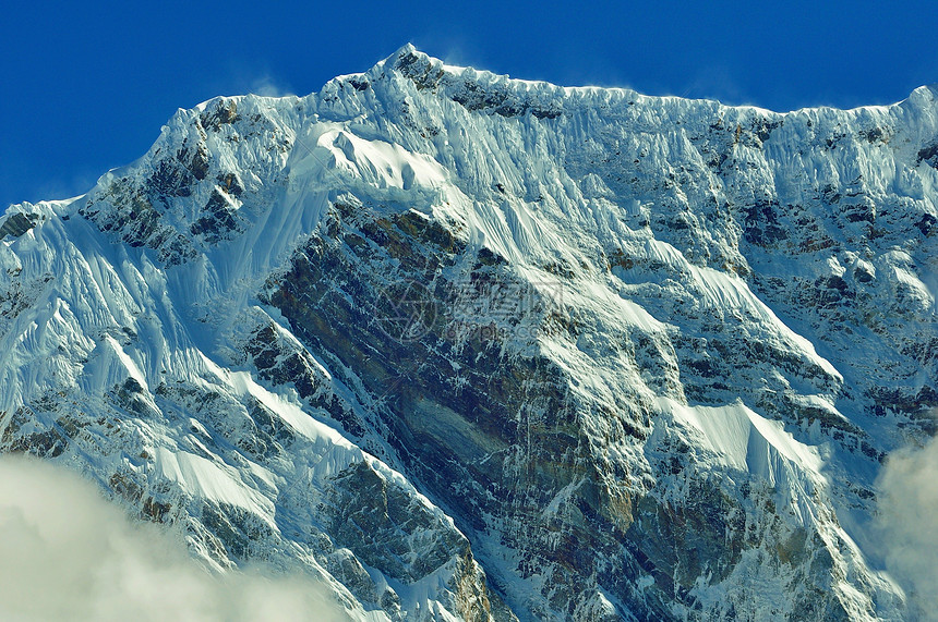 珠穆朗玛峰山脉风景图片