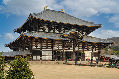 日本奈良东大寺背景
