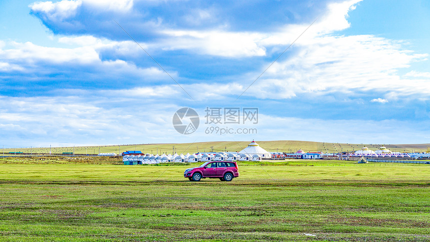 草原自驾风光图片