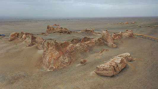 新疆米兰古城遗址背景图片
