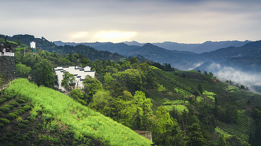 皖南安徽歙县石潭徽州风景图片