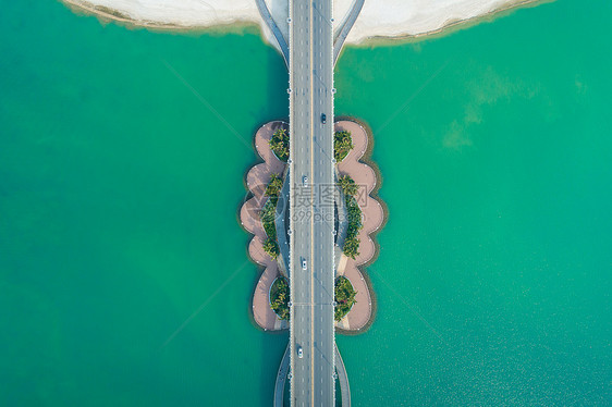 海南瞻洲市海花岛景区航拍图片