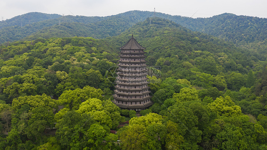 浙江杭州六和塔风光图片