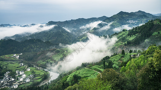 皖南徽州乡村徽州风光图片