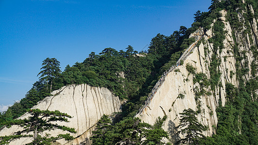 五岳之西岳陕西西安华山图片