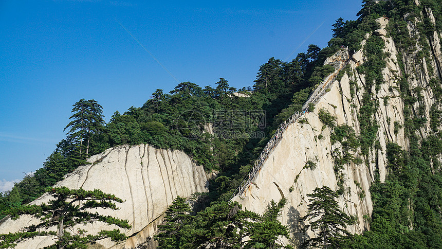 五岳之西岳陕西西安华山图片