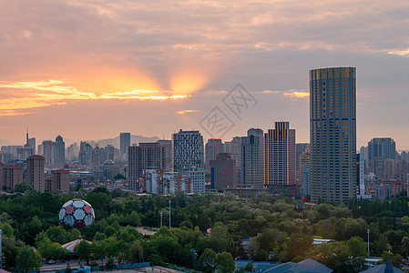 大连劳动公园大连海岸风光背景