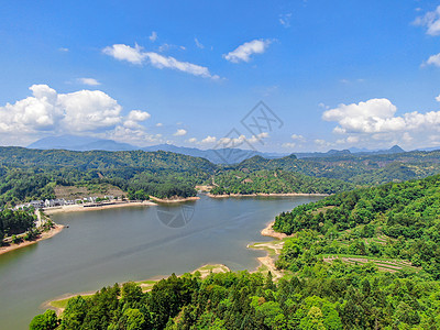 山水福建泰宁5A景区大金湖背景