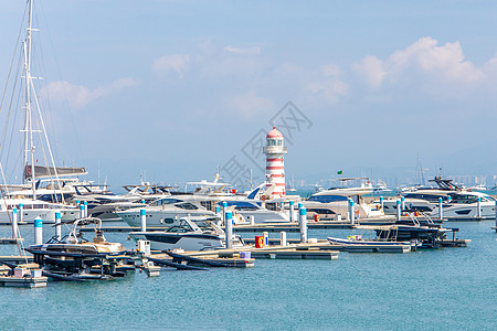 夏天的三亚海边风光高清图片