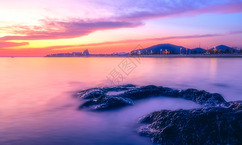 大连海岸风光背景图片