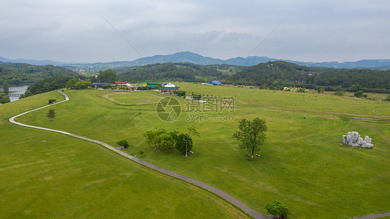 武汉黄陂木兰草原夏季风光图片