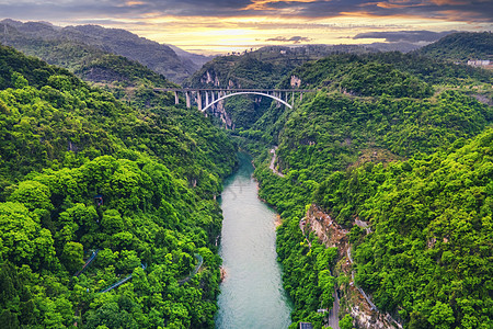 湖北宜昌长江三峡西陵峡景区三游洞图片素材