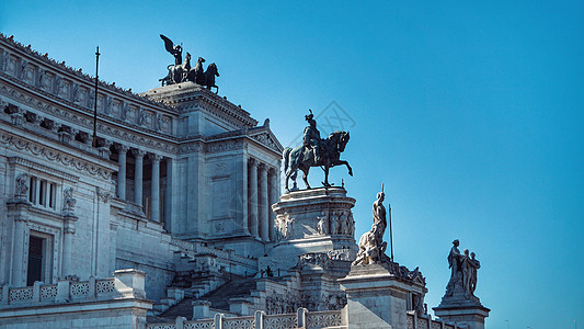 欧洲广场罗马威尼斯广场建筑背景