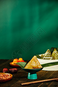 中国风端午节粽子背景图片