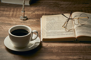 咖啡阅读时光图片