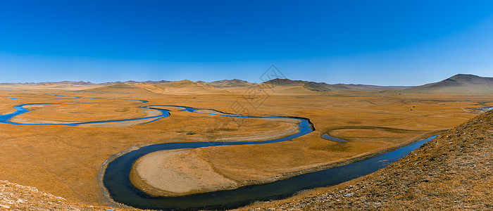 内蒙古呼伦贝尔草原额尔古纳河背景图片