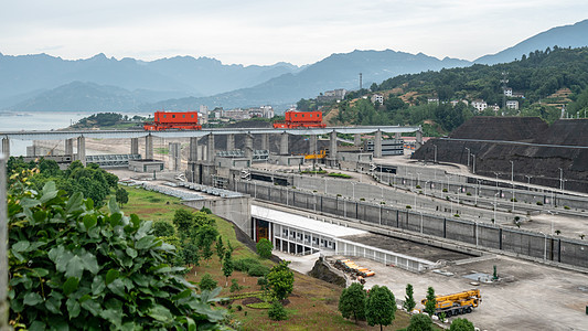 三峡大坝景区环境图片