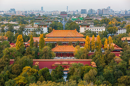 北京景山公园图片