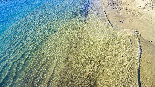 沙滩海浪风光图片