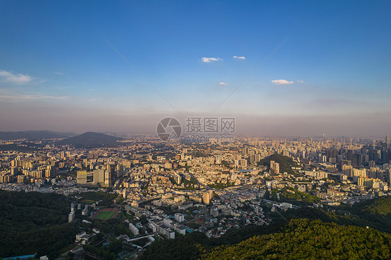 航拍广州城市建筑图片