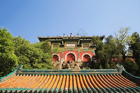 北京5A景区颐和园佛香阁背景图片