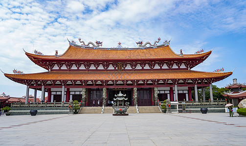 福建莆田湄洲岛妈祖庙5A旅游景点高清图片