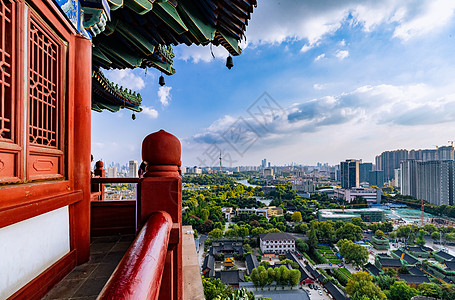 南京阅江楼传统建筑图片