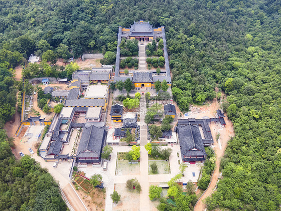 淮南4A风景区八公山白塔寺图片