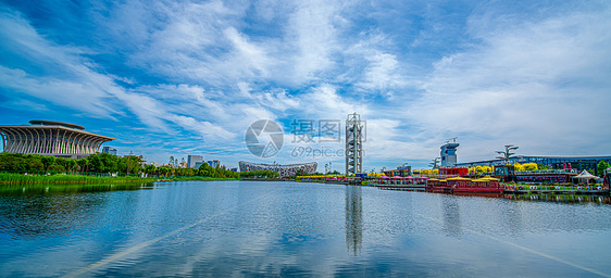 北京首都鸟巢体育馆建筑图片