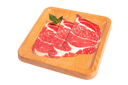 日式和牛上脑牛脊肉背景图片