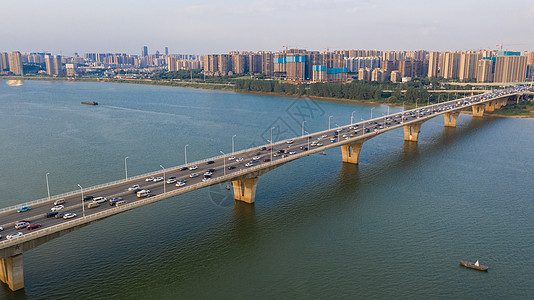 长沙湘府路大桥背景图片