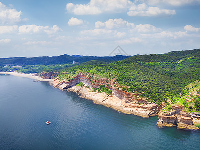 大连4A风景区棒棰岛景区背景图片