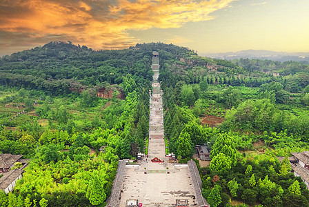 5A风景区芒砀山汉文化旅游区汉梁孝王墓图片