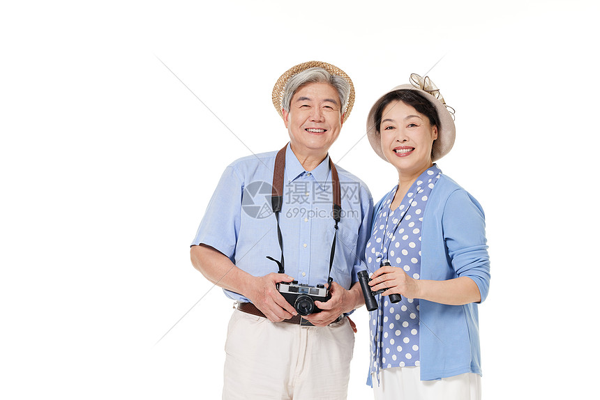 甜蜜的退休老夫妻图片
