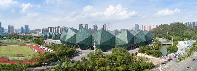 深圳龙岗大运中心背景