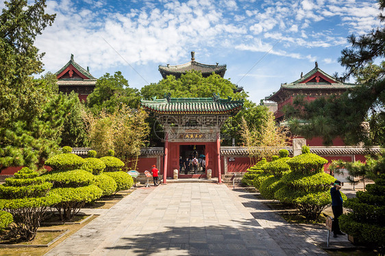 河北石家庄正定隆兴寺景区图片