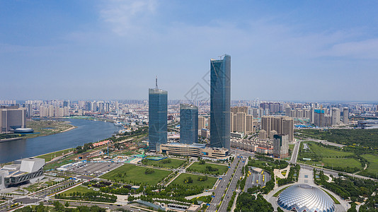 天津于家堡金融商务区图片