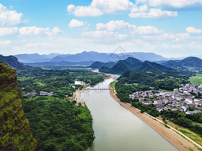 5A风景区世界遗产龙虎山丹霞地貌白塔河高清图片