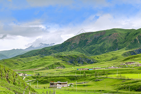 四川八美草原风光图片