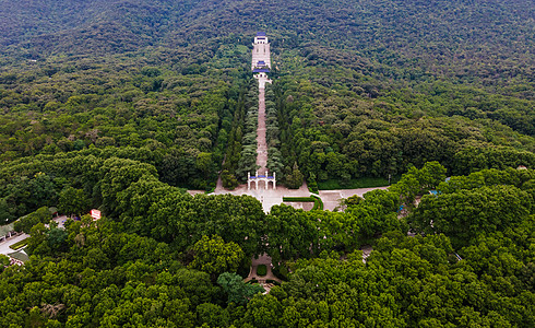 江苏南京中山陵钟山风景区中山陵园背景