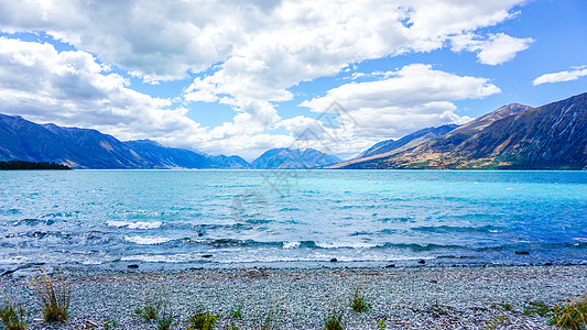 新西兰奥豪湖风光图片
