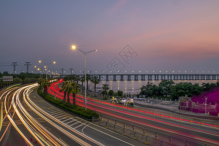 深圳西湾暮色图片