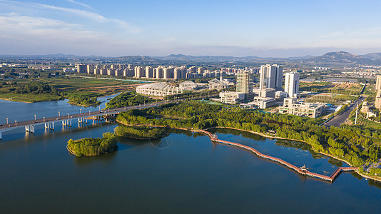 山东莒县沭河风光背景图片