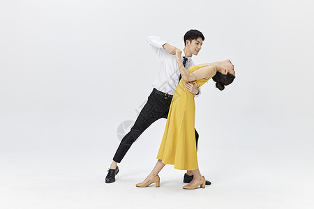 情侣双人舞蹈背景图片
