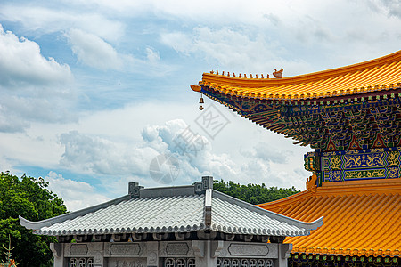 六鼎山服务区敦化六鼎山佛铃风铃背景